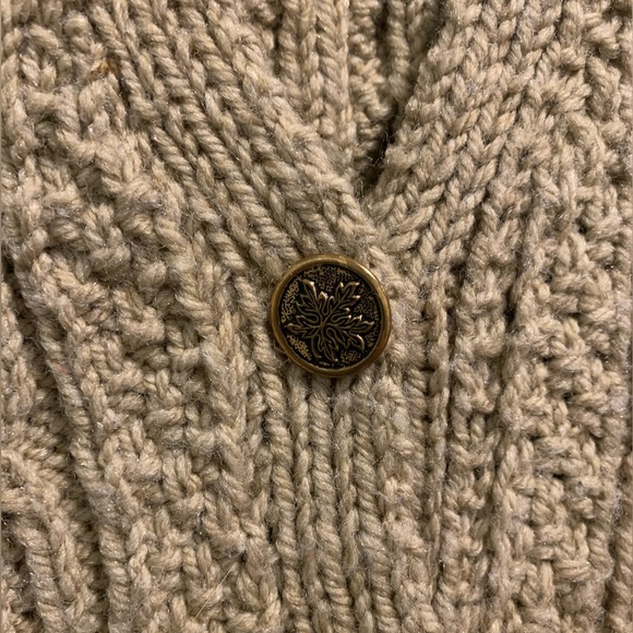 100% wool vintage sweater vest - Picture 3 of 3